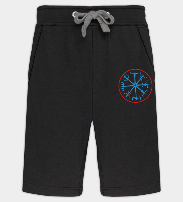 Vegvísir Embroidered Shorts