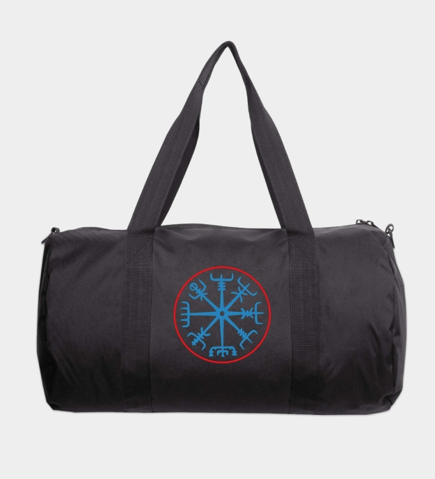Vegvísir Embroidered Travel Bag