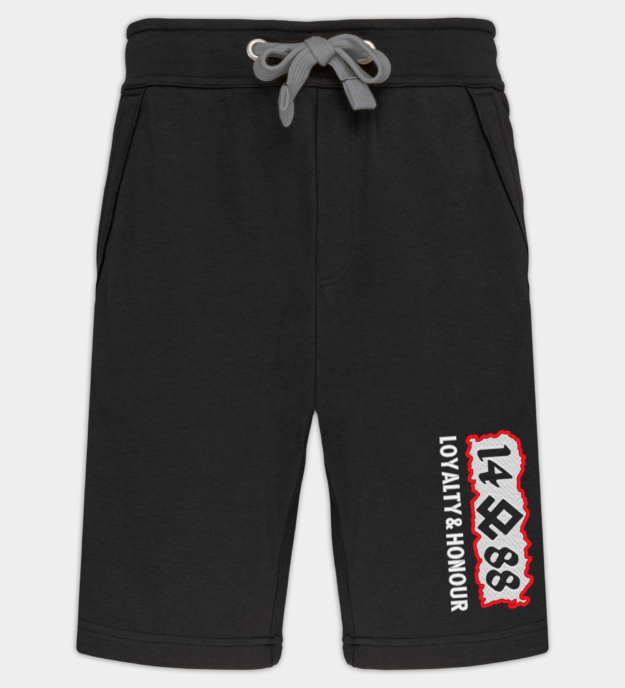 14 (ᛟ) 88 Embroidered Bermuda Shorts