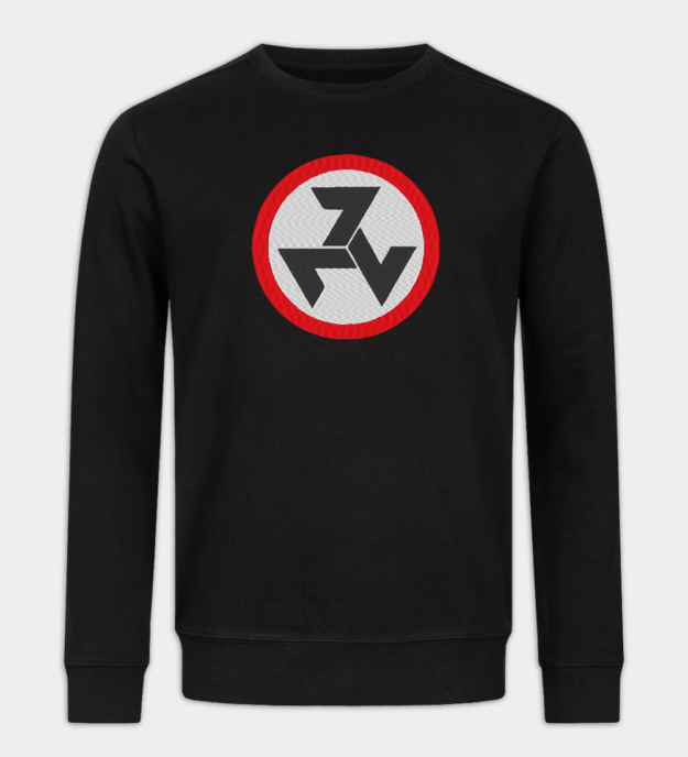 Afrikaner Triskele Embroidered Crew Neck Sweatshirt