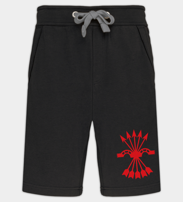 Falange / Falangist Embroidered Bermuda Shorts