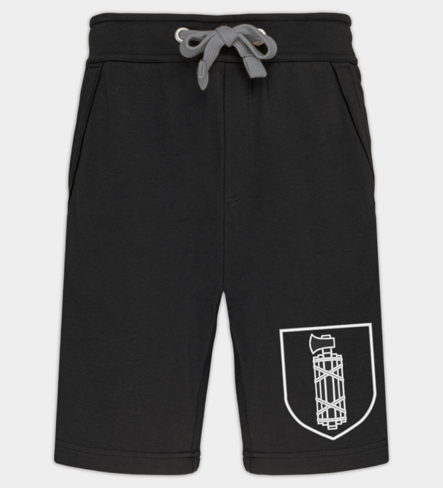 SS Division Italia Insignia Embroidered Bermuda Shorts