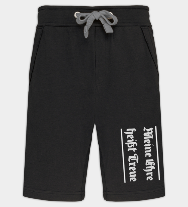 Waffen-SS Meine Ehre heisst Treue Embroidered Bermuda Shorts