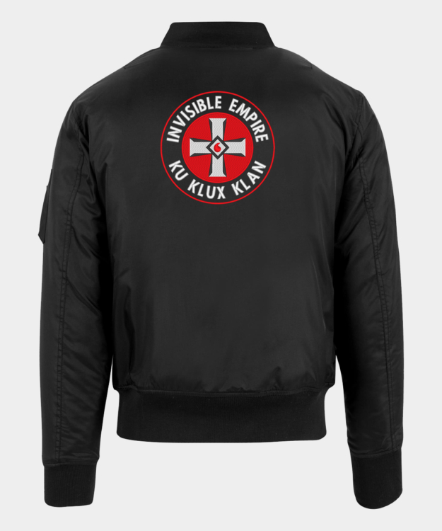 Invisible Empire Embroidered Bomber Jacket