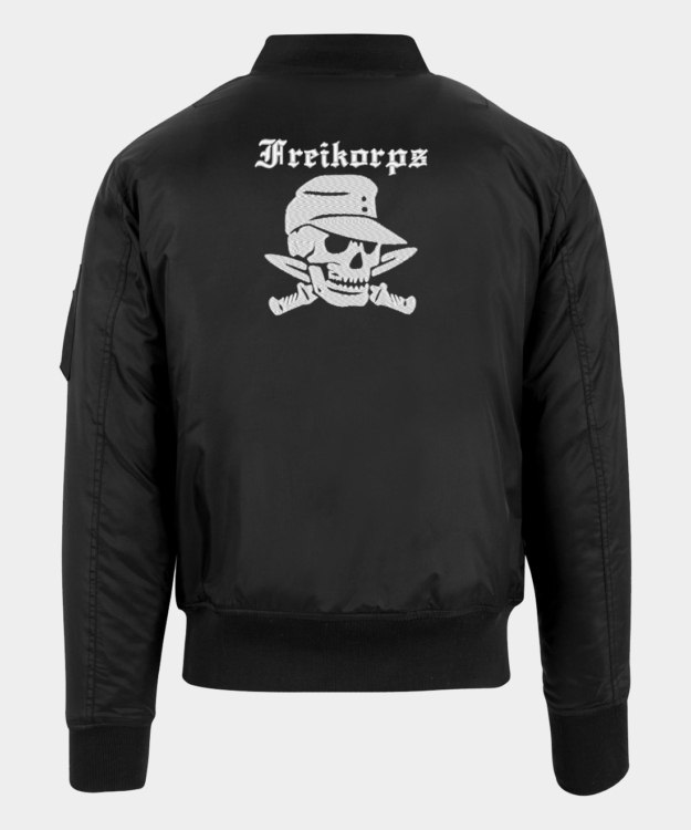 Freikorps Insignia Embroidered Bomber Jacket