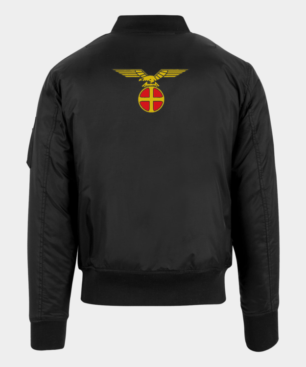 Nasjonal Samling Eagle Embroidered Bomber Jacket