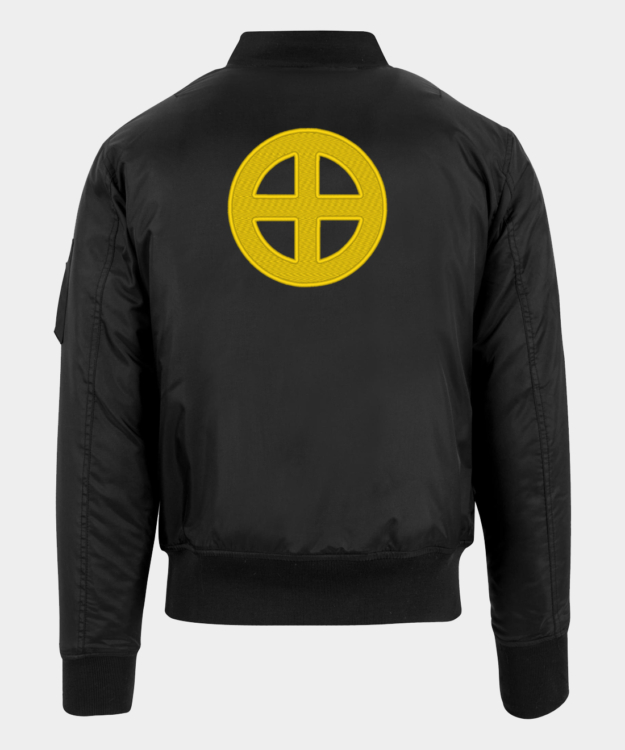 Sonnenkreuz Sun Cross Embroidered Bomber Jacket
