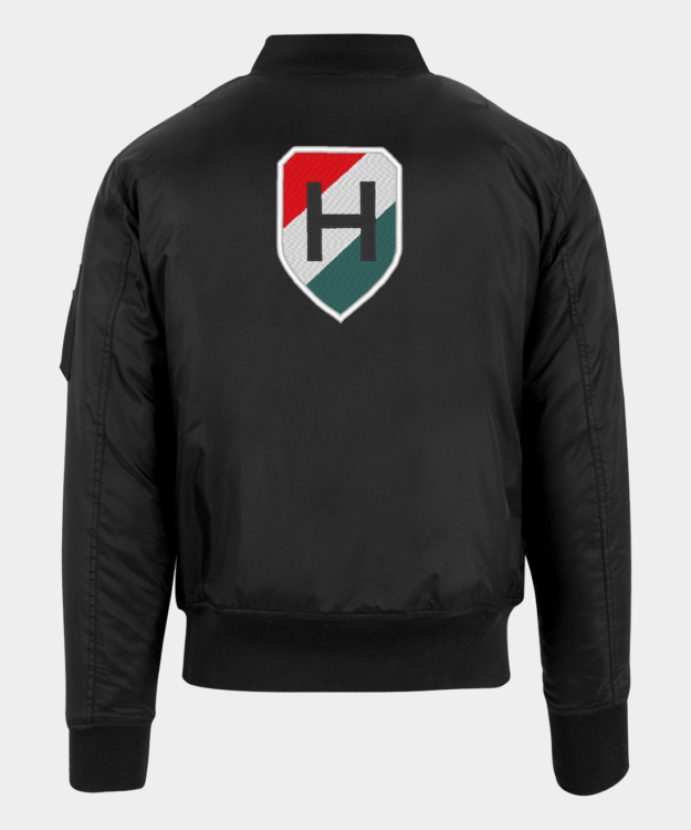 SS Hungaria Division Insignia Embroidered Bomber Jacket