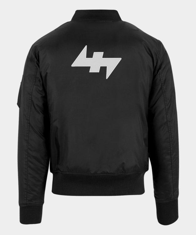 SS Wolfsangel Embroidered Bomber Jacket