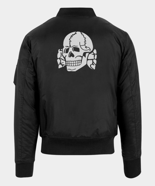 Totenkopf Embroidered Bomber Jacket