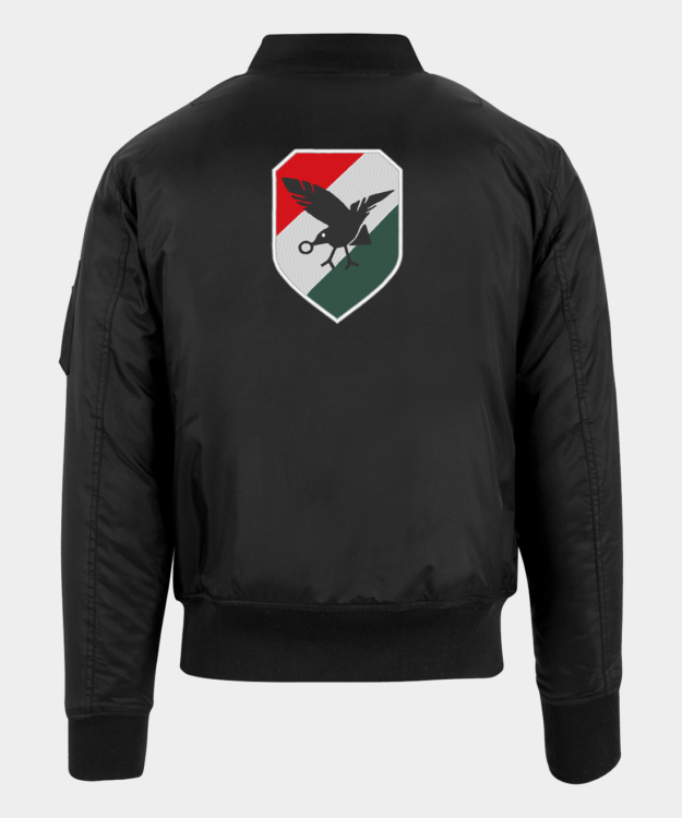 Waffen-SS Division Hunyadi Insignia Embroidered Bomber Jacket