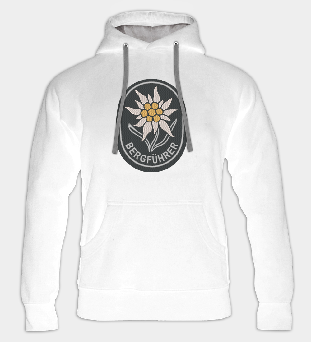 Bergführer Embroidered Hooded Sweatshirt Bergführer Embroidered Hooded Sweatshirt