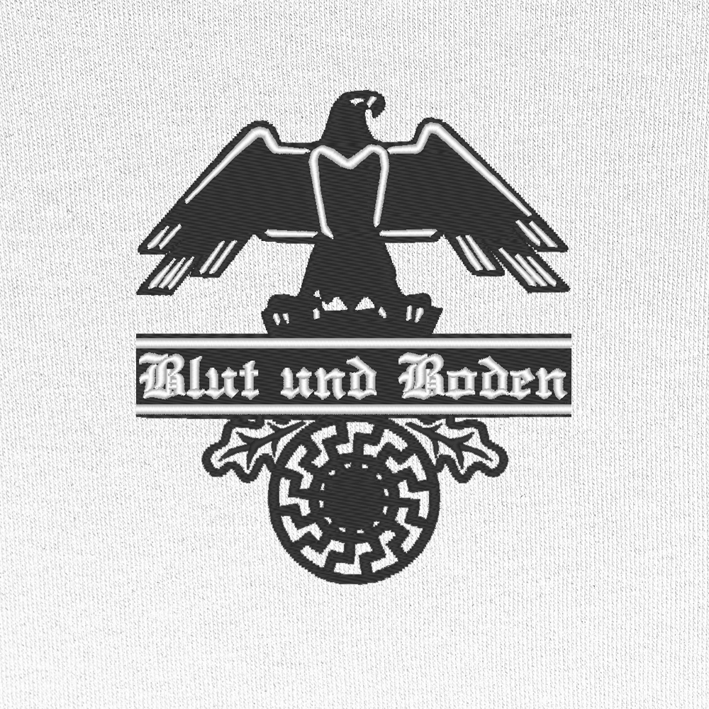 Blut und Boden Embroidered Design Blut und Boden Embroidered Design