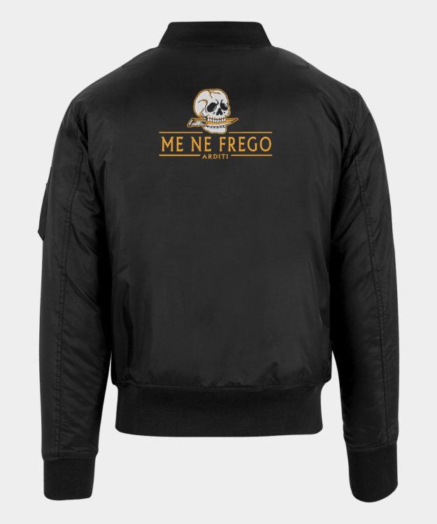 Me Ne Frego Arditi Embroidered Bomber Jacket