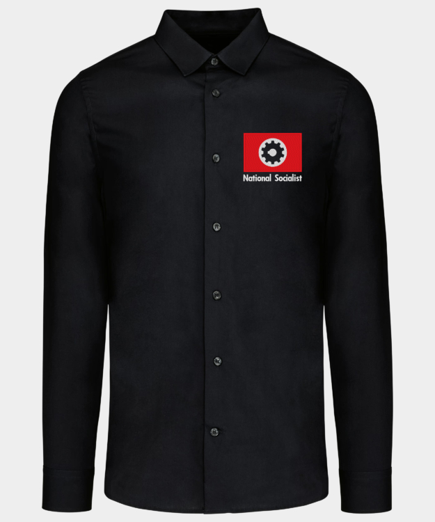 National Socialist Embroidered Shirt