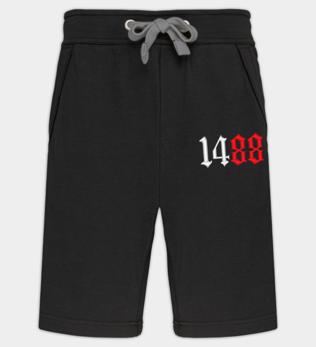 Number 14-88 Embroidered Bermuda Shorts