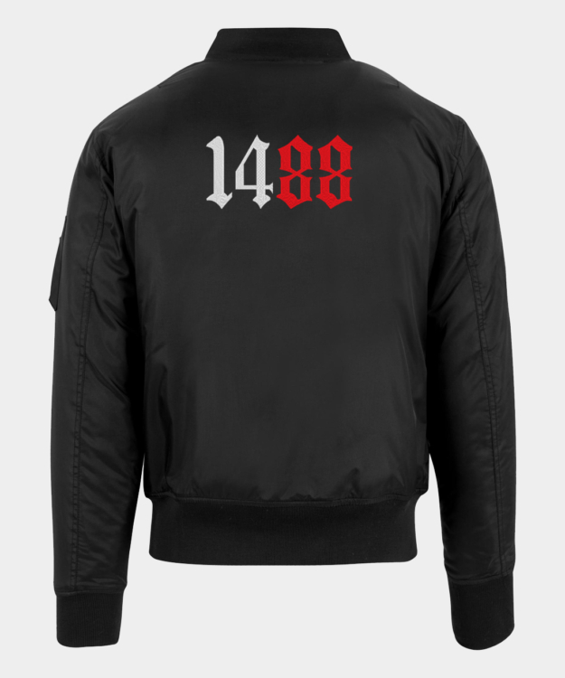 Number 14-88 Embroidered Bomber Jacket