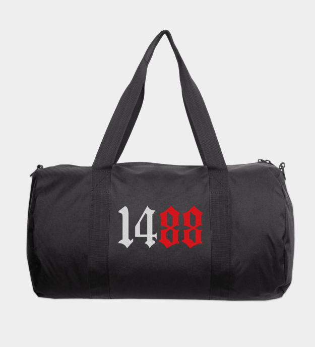 Number 14-88 Embroidered Travel Bag