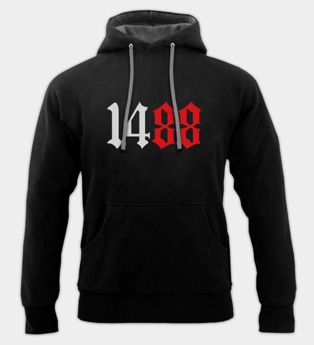 Number 14-88 Embroidered Hooded Sweatshirt