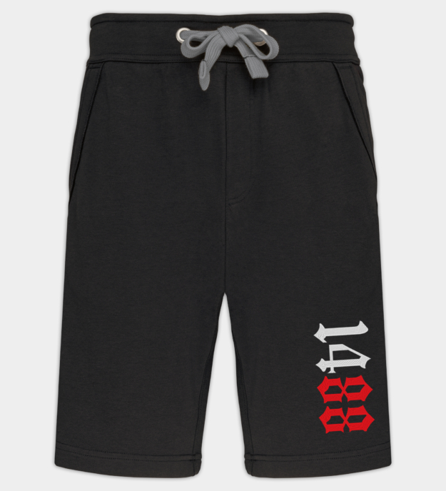Number 1488 Embroidered Bermuda Shorts