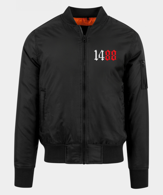 Number 1488 Embroidered Bomber Jacket