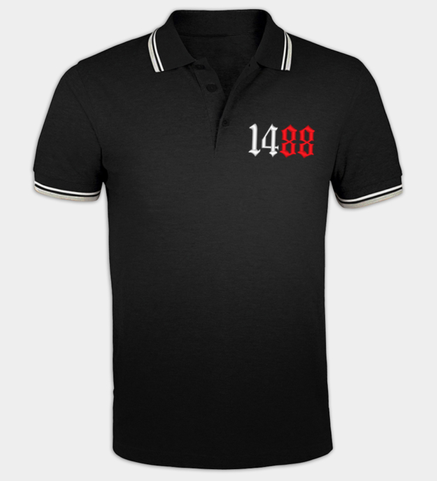 Number 1488 Embroidered Polo Shirt