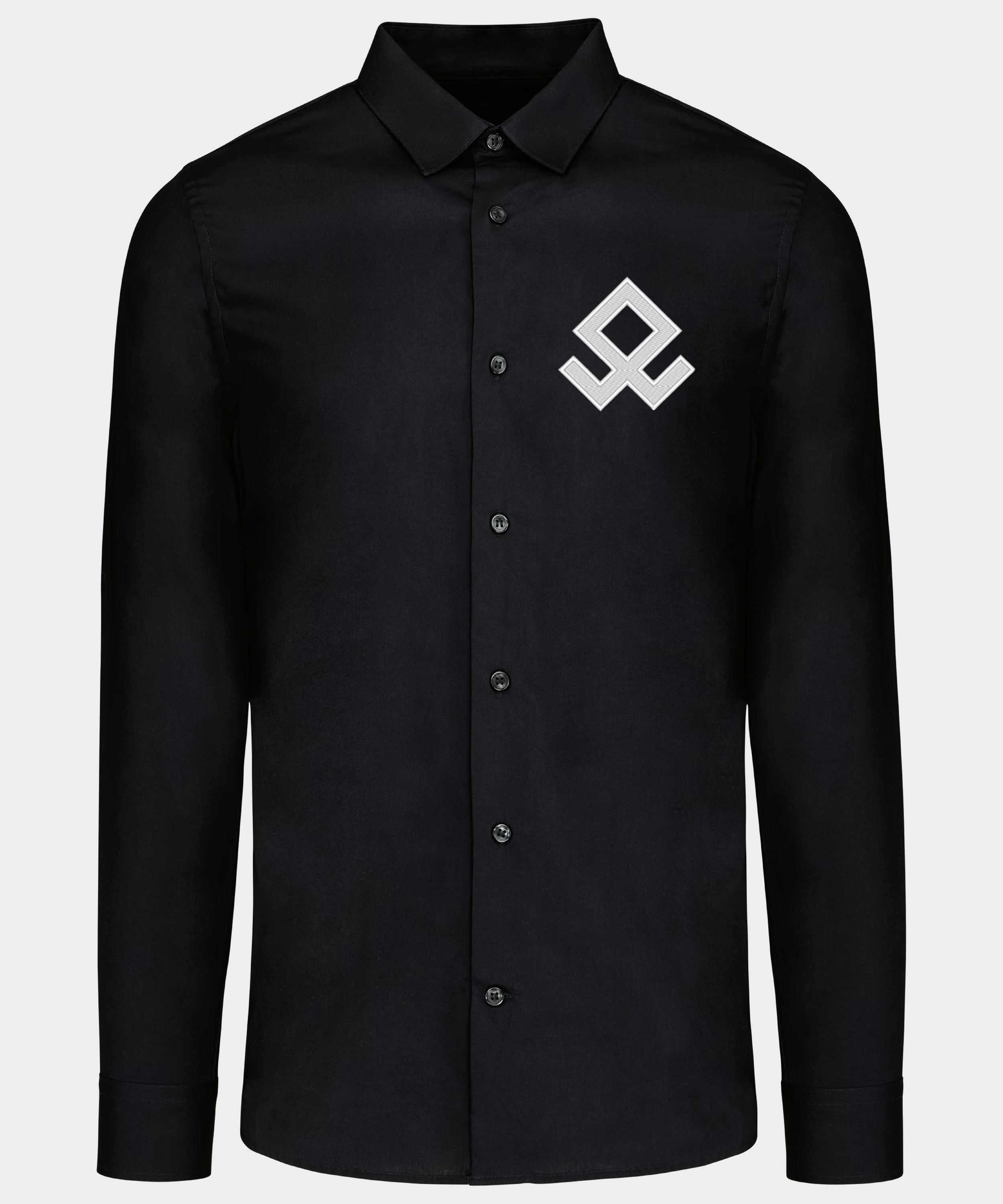 Odal Rune Embroidered Shirt Odal Rune Embroidered Shirt