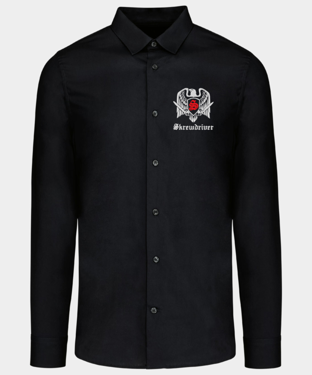Skrewdriver Eagle Embroidered Shirt