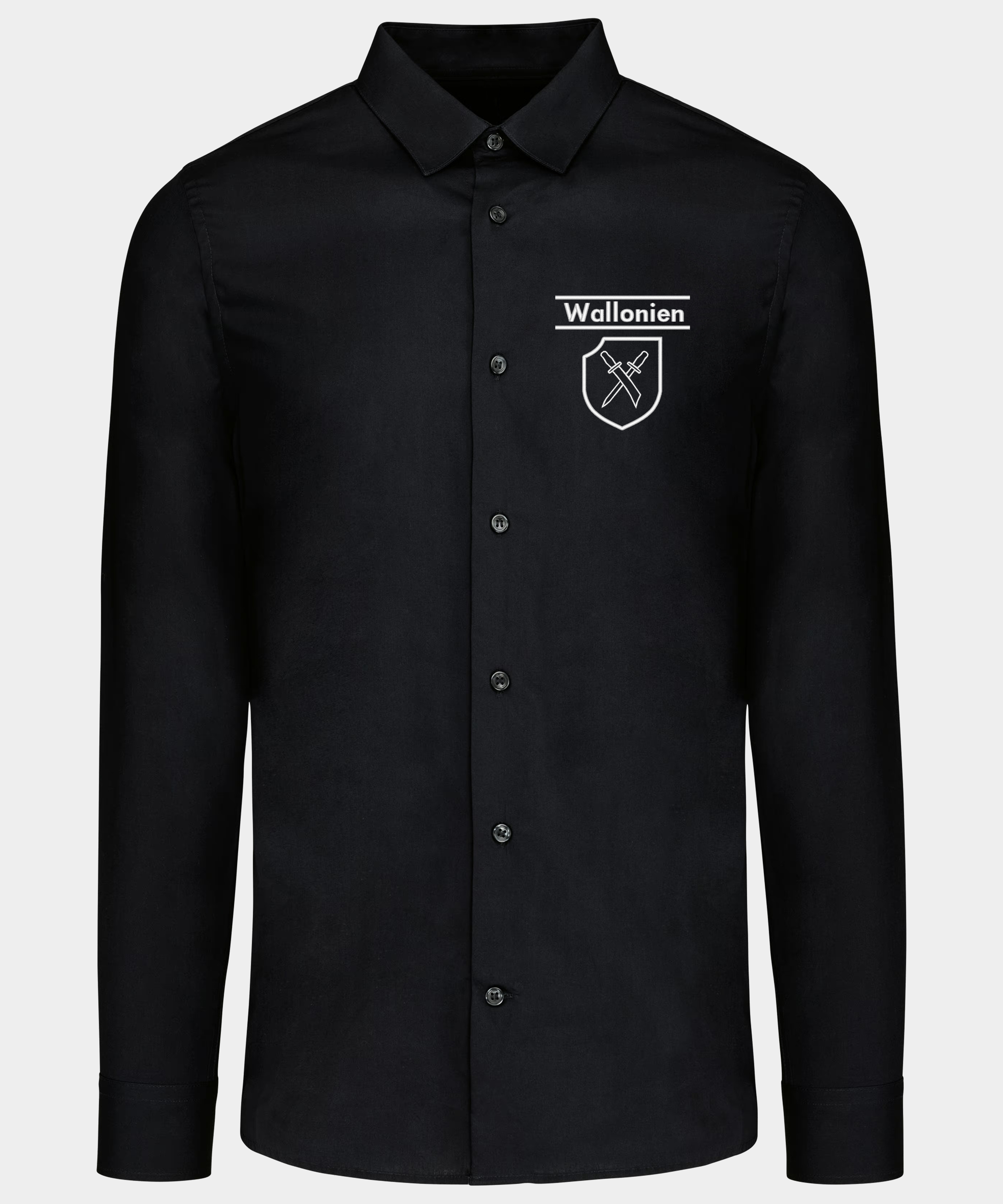 Waffen-SS Division Wallonien Embroidered Shirt Waffen-SS Division Wallonien Embroidered Shirt