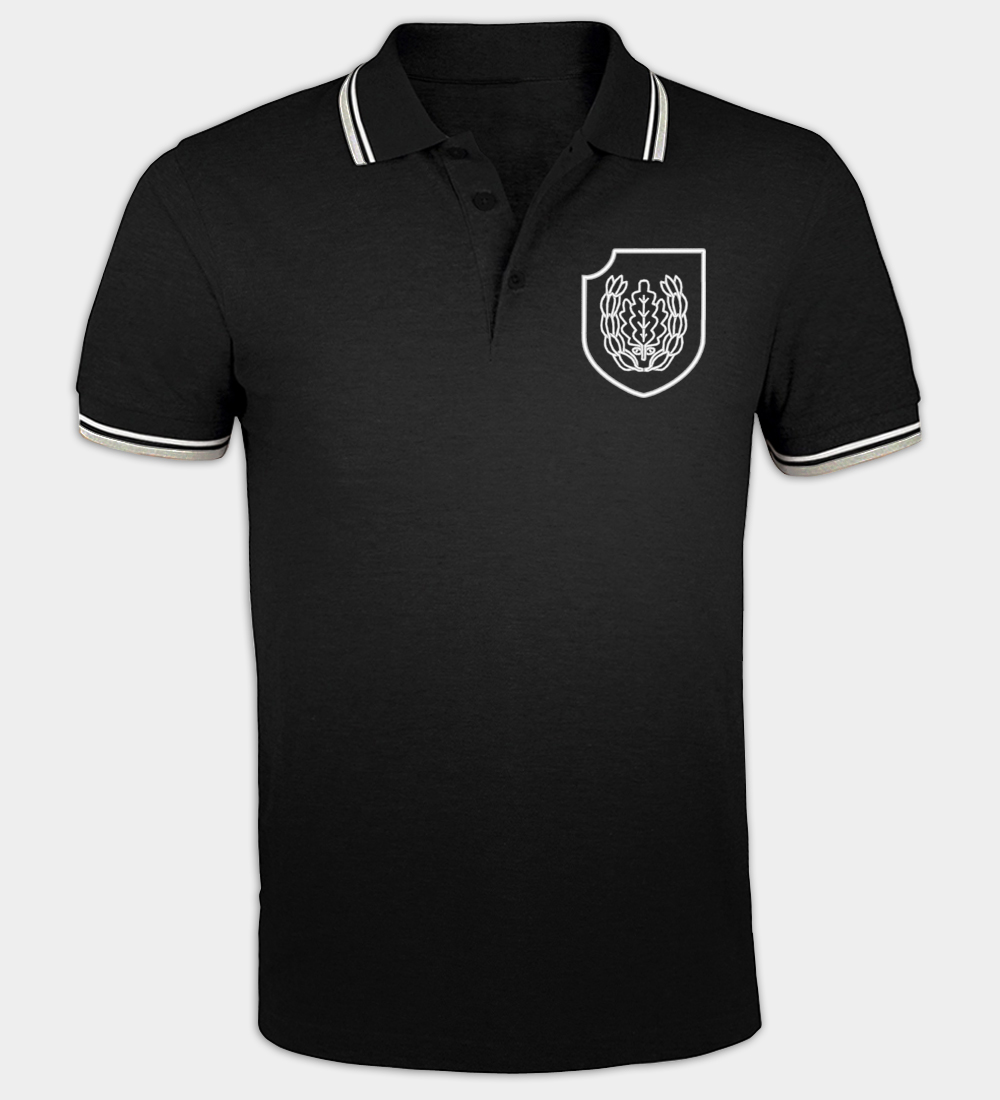 Division Reichsführer-SS Insignia Embroidered Polo Shirt Division Reichsführer-SS Insignia Embroidered Polo Shirt