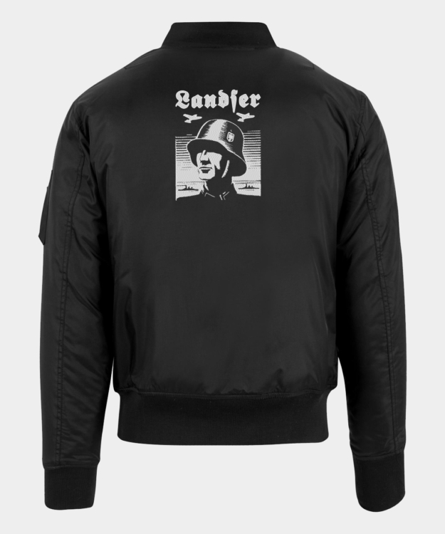 Landser Embroidered Bomber Jacket