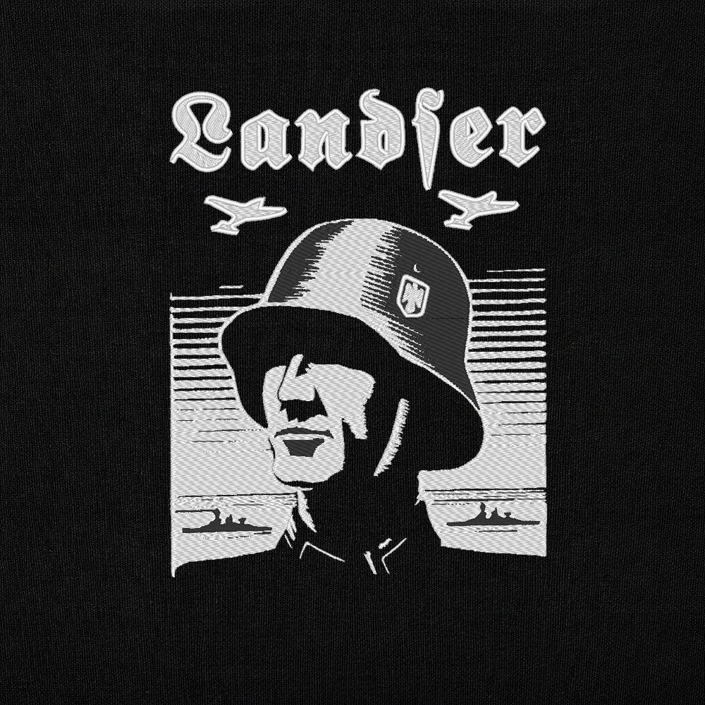 Landser Embroidered Design Landser Embroidered Design
