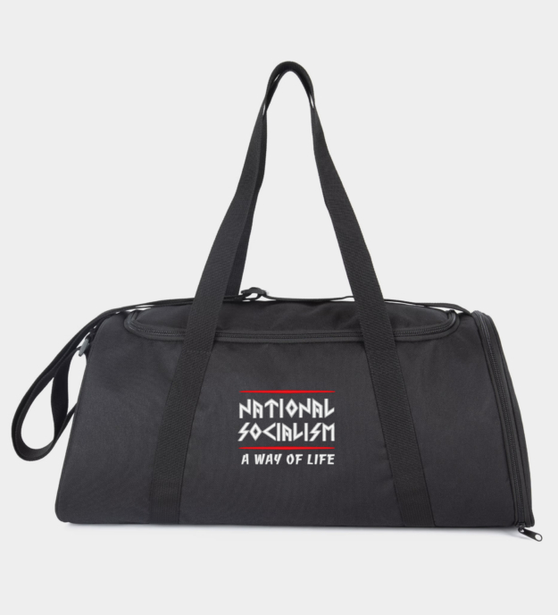 National Socialism Embroidered Sports Bag