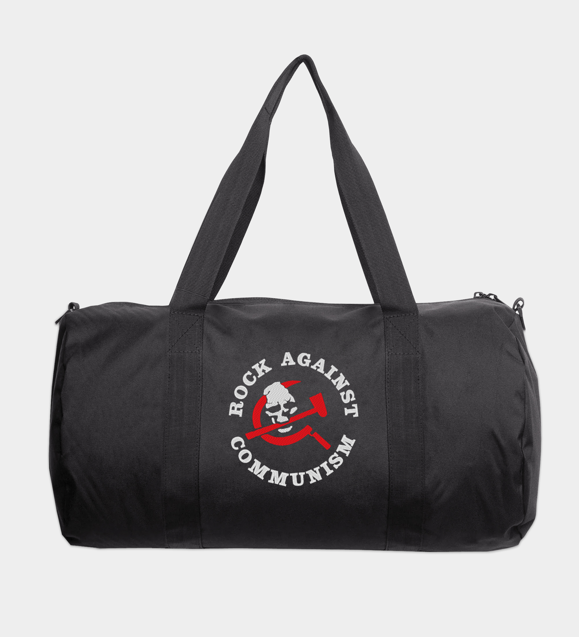 Rock Against Communism Embroidered Travel Bag Rock Against Communism Embroidered Travel Bag