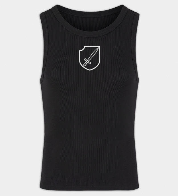 SS Freiwilligen-Panzergrenadier-Division Horst Wessel Insignia Embroidered Men's Tank Top