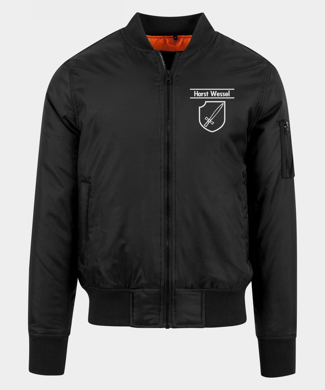 Waffen-SS Freiwilligen-Panzergrenadier-Division Horst Wessel Embroidered Bomber Jacket Waffen-SS Freiwilligen-Panzergrenadier-Division Horst Wessel Embroidered Bomber Jacket