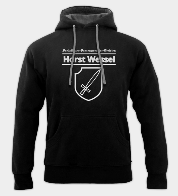Waffen-SS Freiwilligen-Panzergrenadier-Division Horst Wessel Embroidered Hooded Sweatshirt